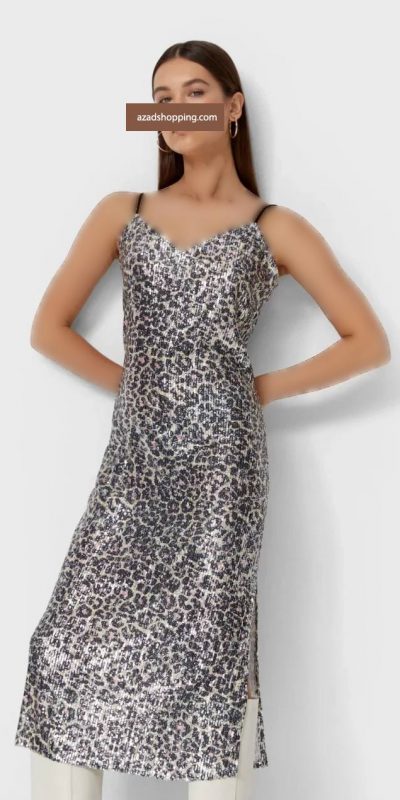 stradivarius-Sequinned-animal-print-midi-dress-2-768x1270