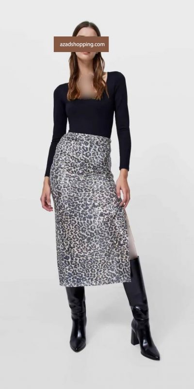 stradivarius-Sequinned-animal-print-midi-skirt-1-768x1270